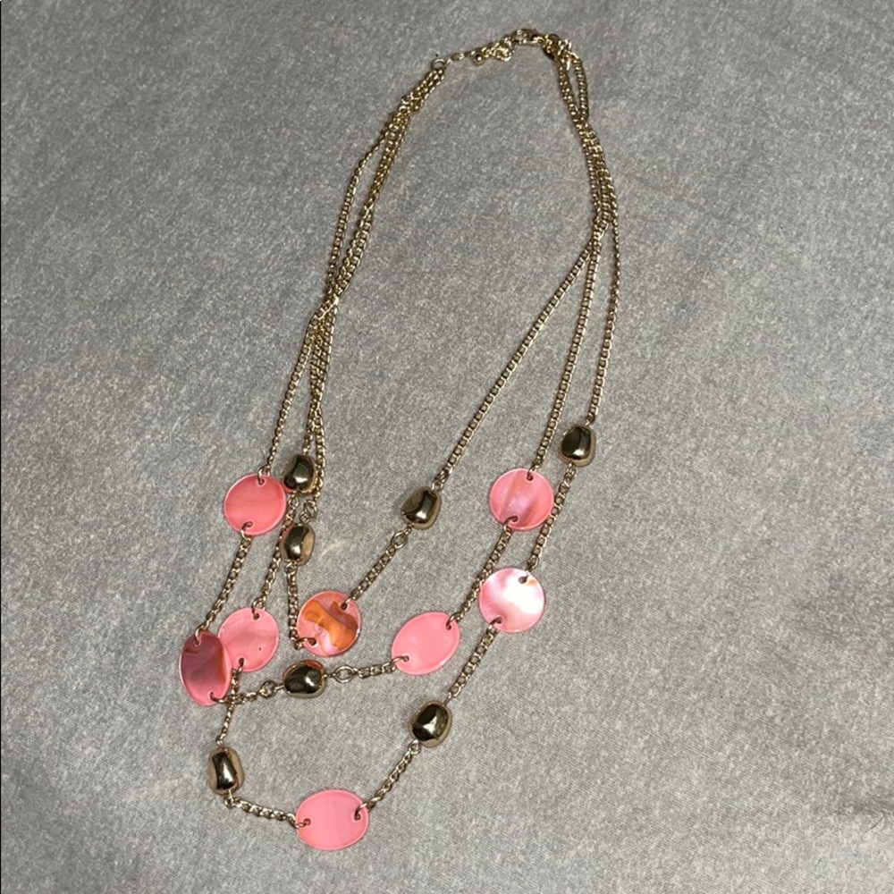 Pink necklace